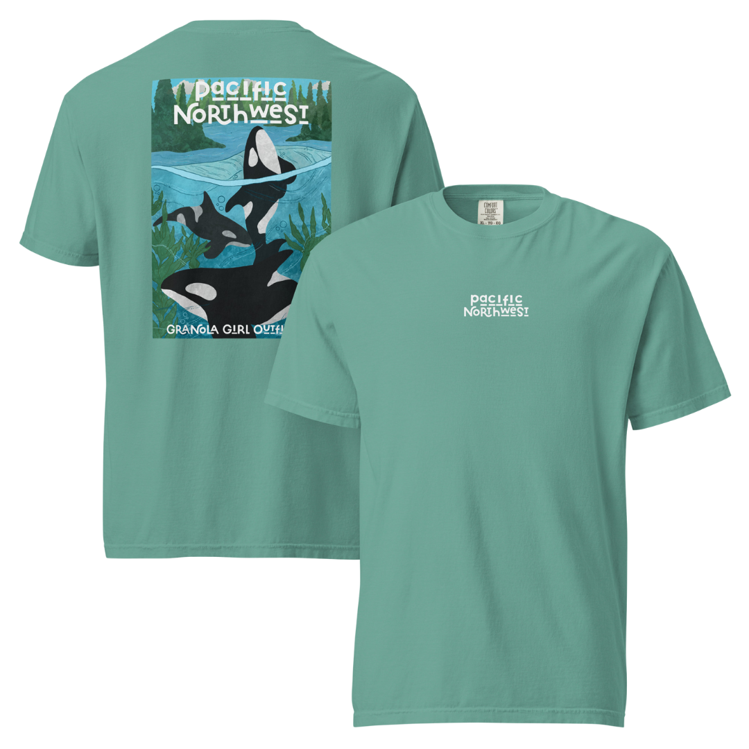 PNW Orcas Heavyweight Cotton T-Shirt