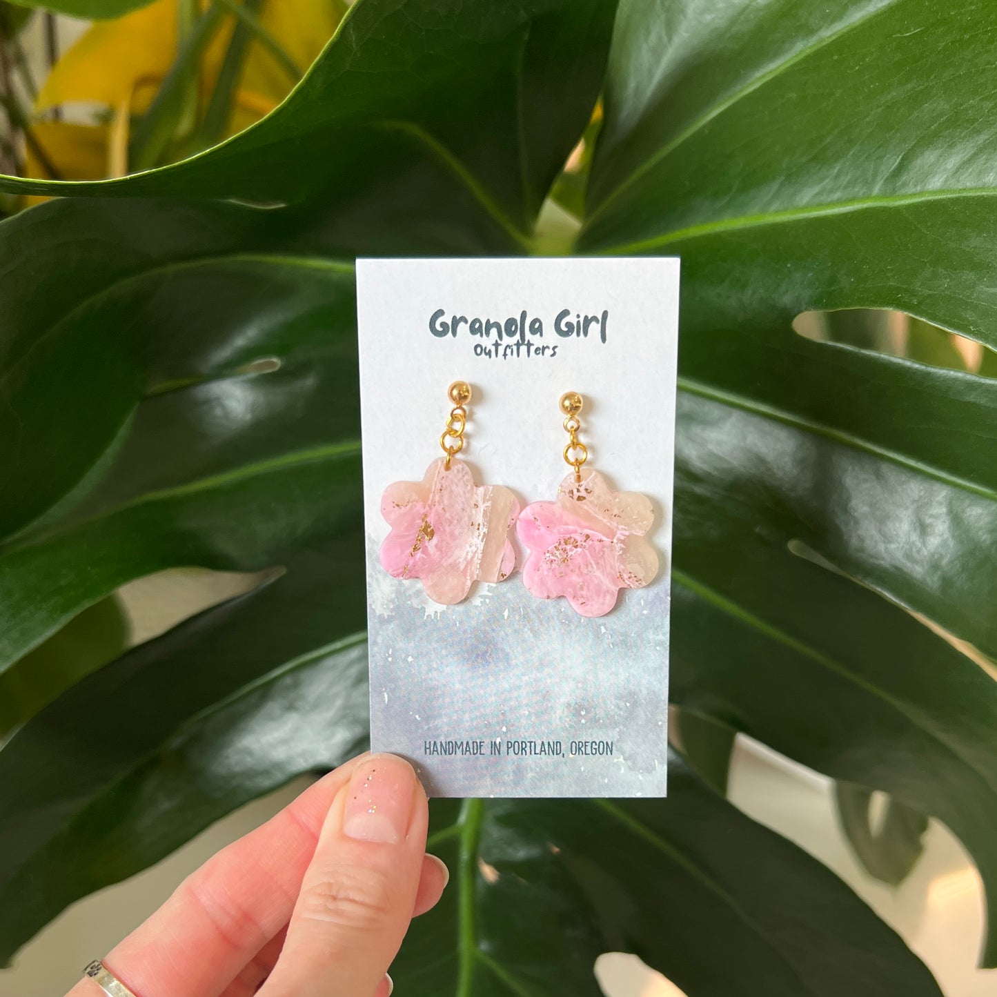 Blush Petals Earrings