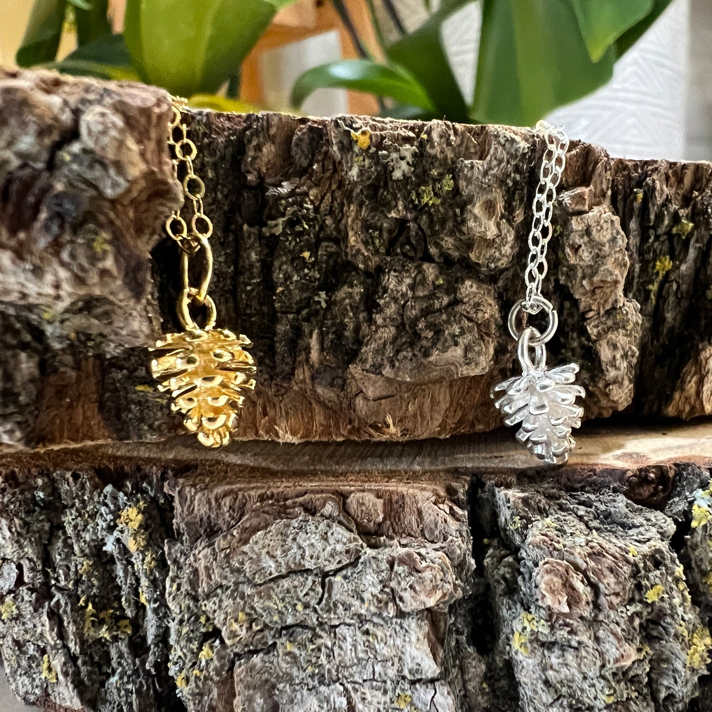 Friendship Pinecone Necklace Set (Made to Order)