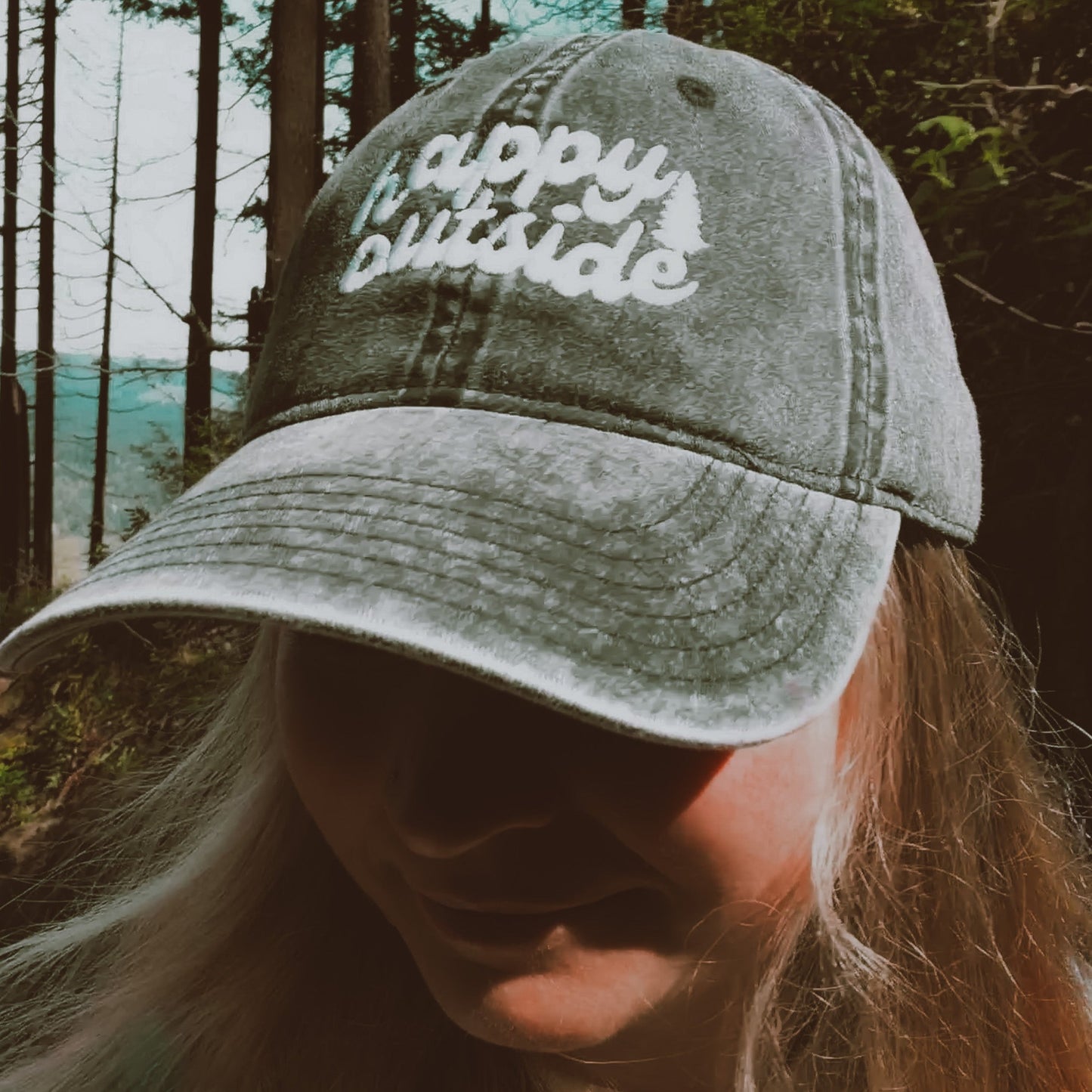 Happy Outside Hat