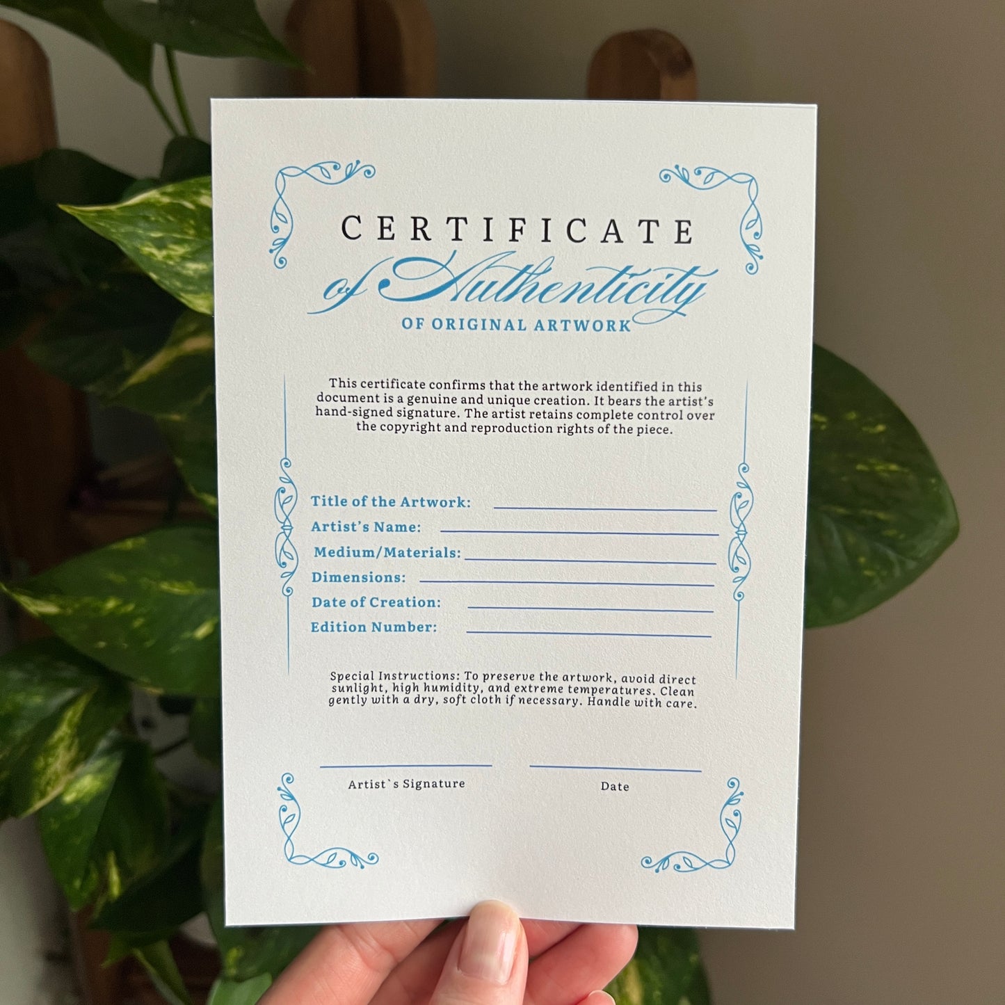 Signed "Orca" Original Gouache Painting #2/9