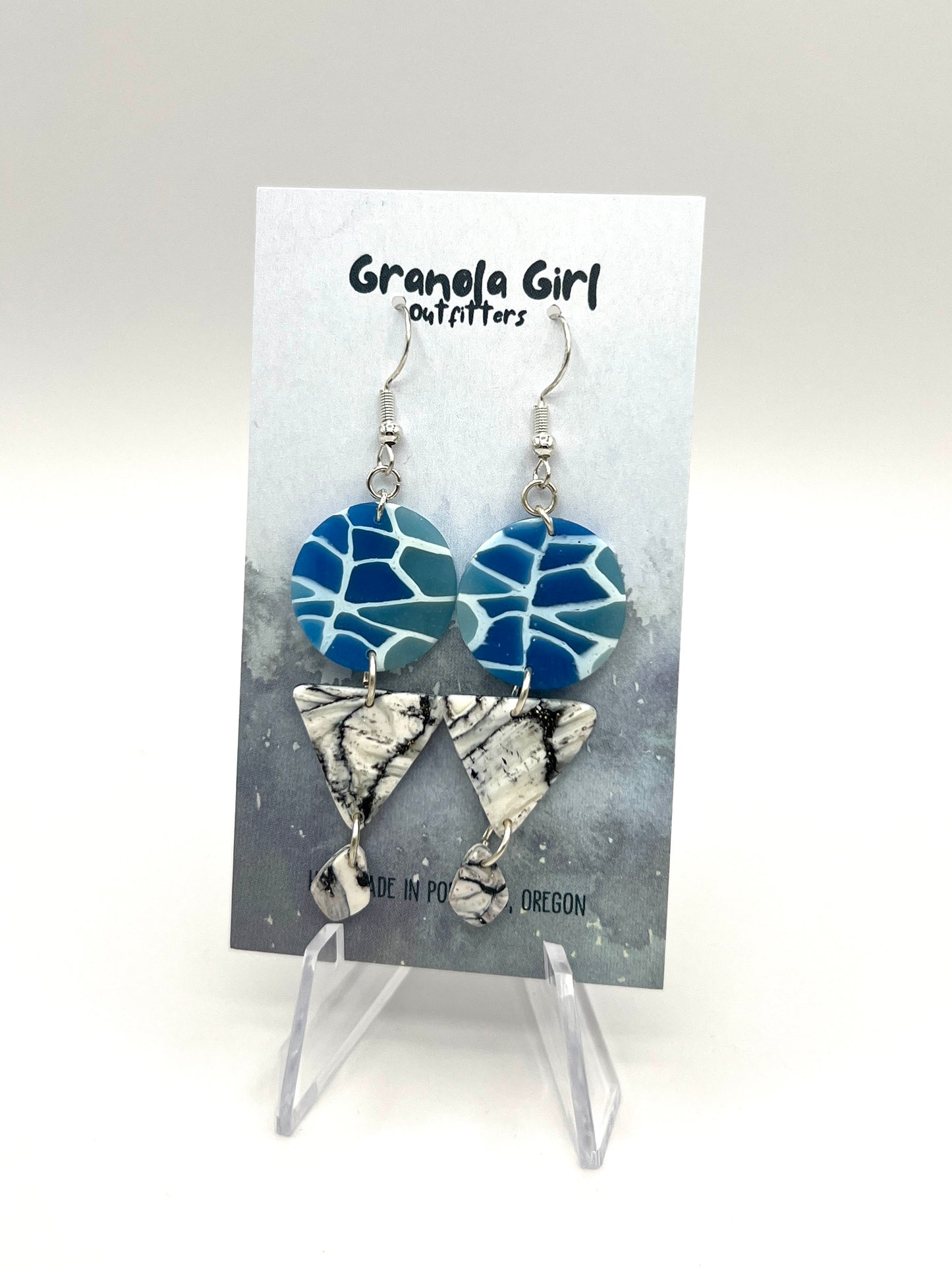 Azure Prism Earrings