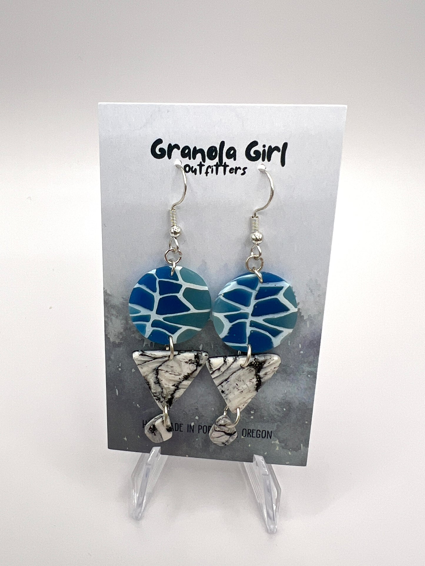 Azure Prism Earrings