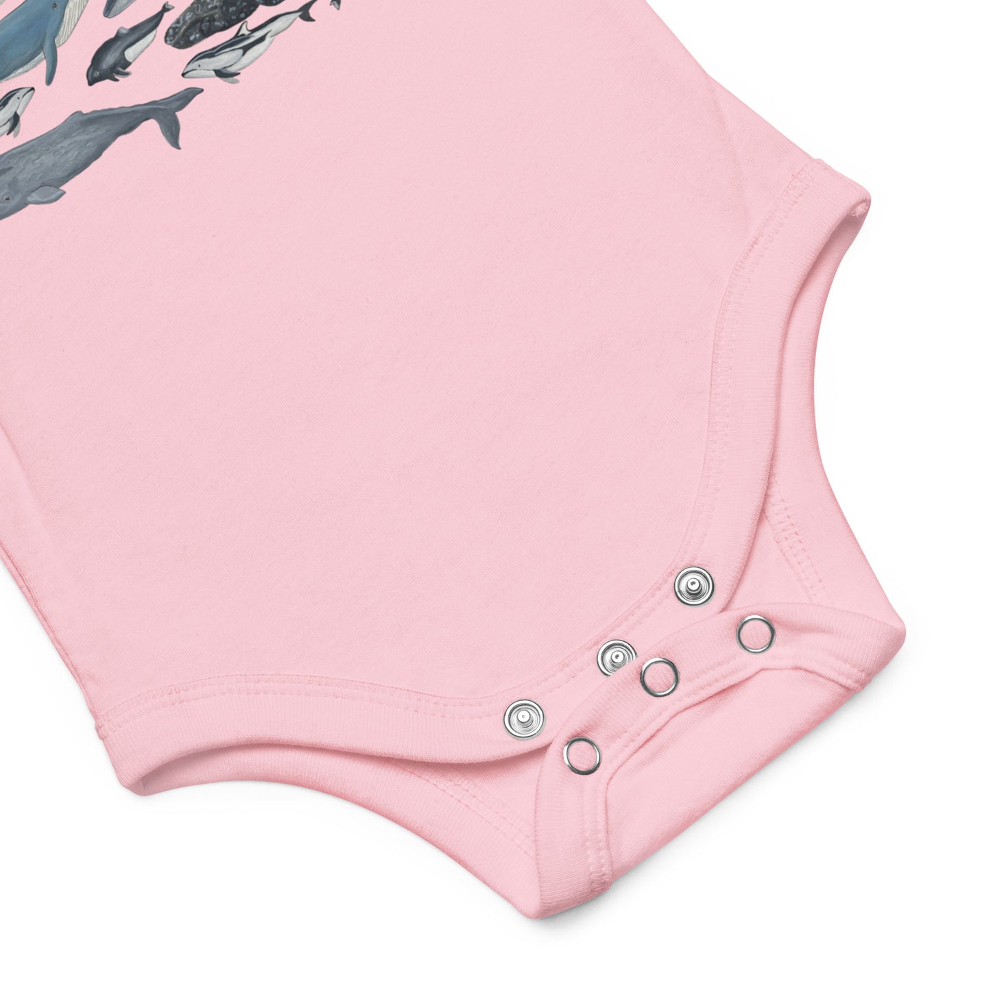 Lil' Granola Girl PNW Whales Onesie