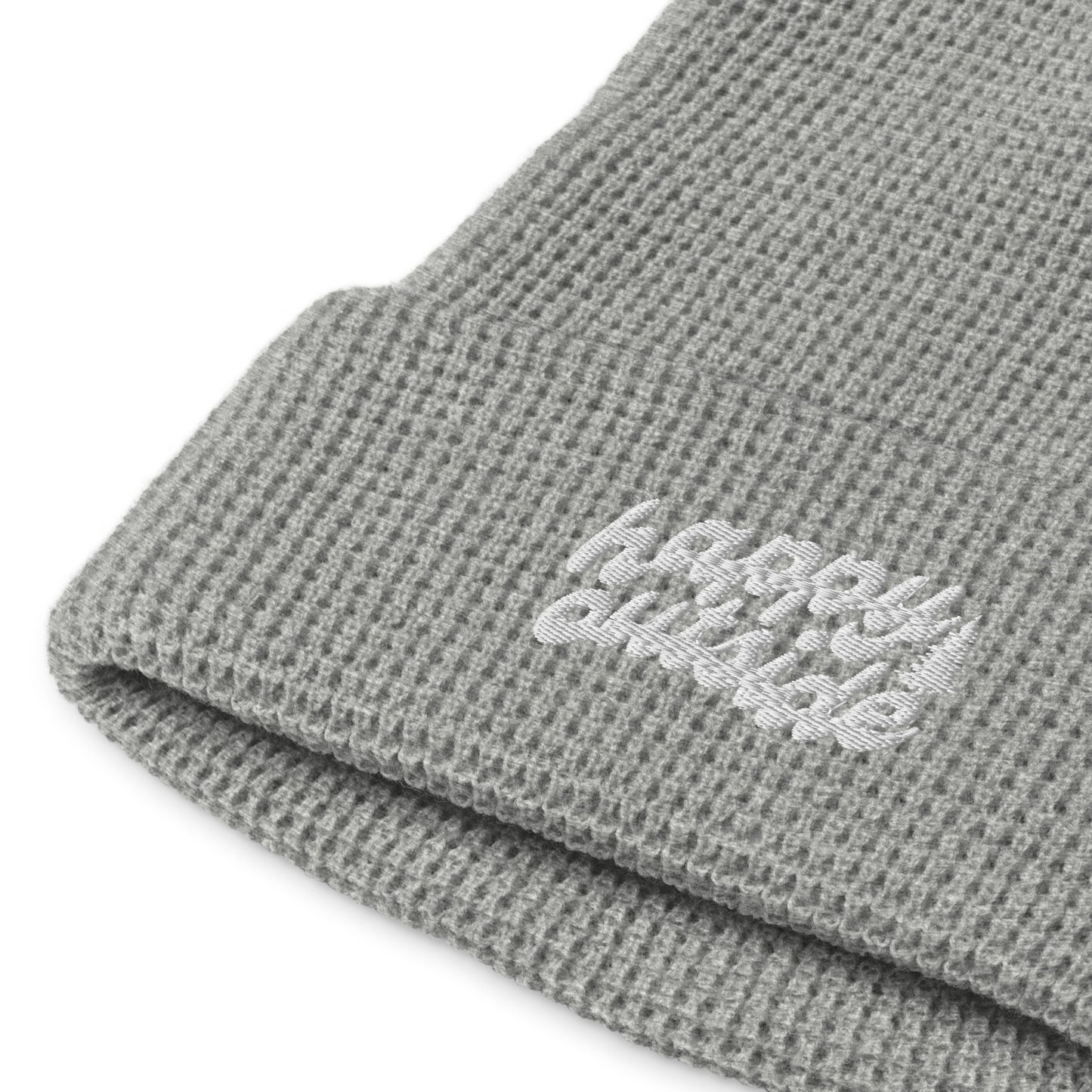 Happy Outside Waffle Beanie