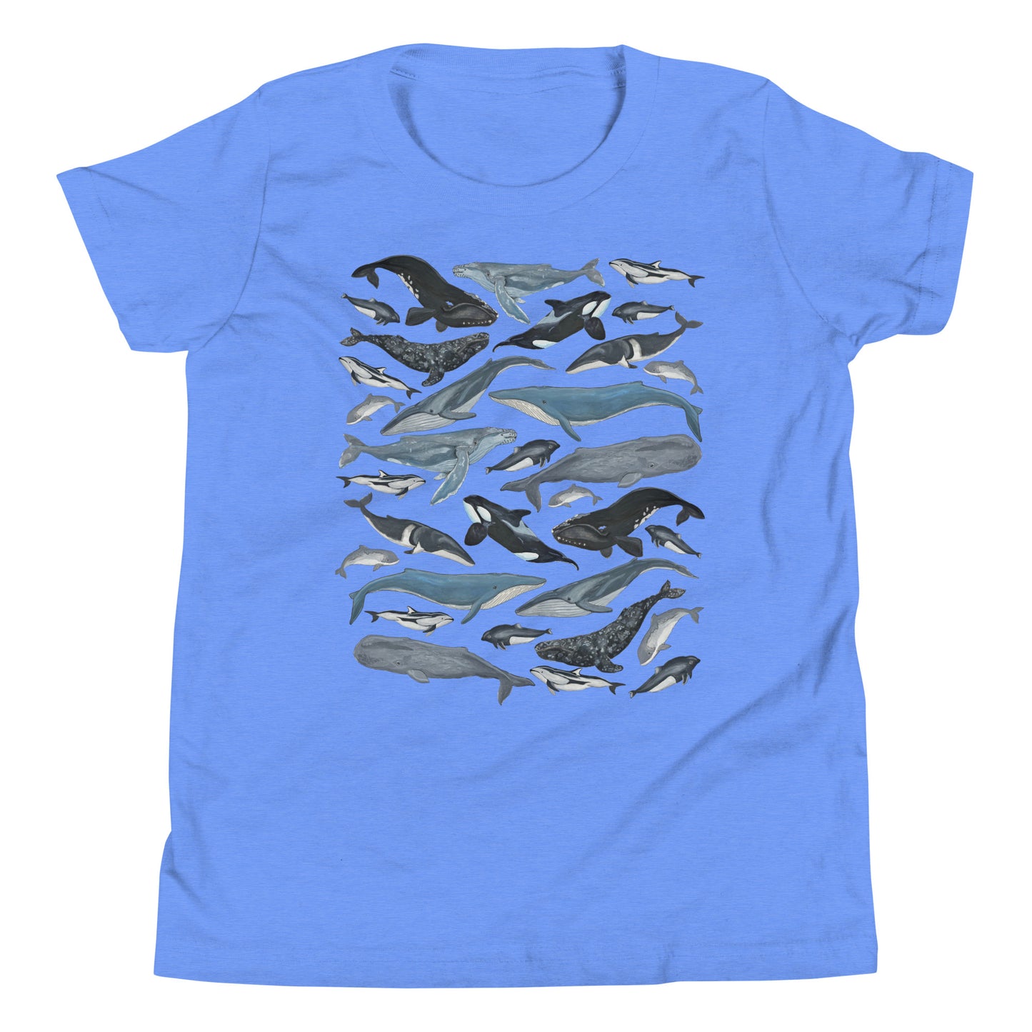 Junior Granola Girl PNW Whales T-Shirt
