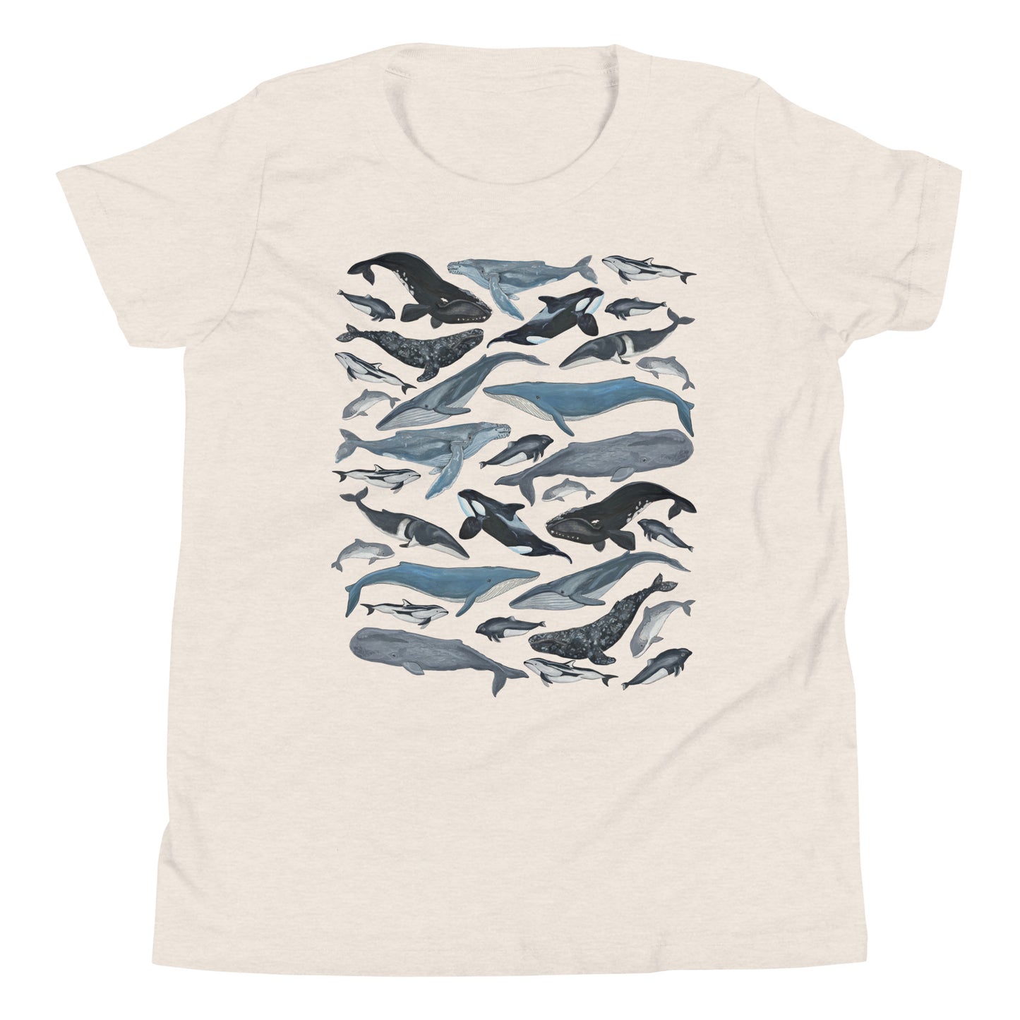 Junior Granola Girl PNW Whales T-Shirt