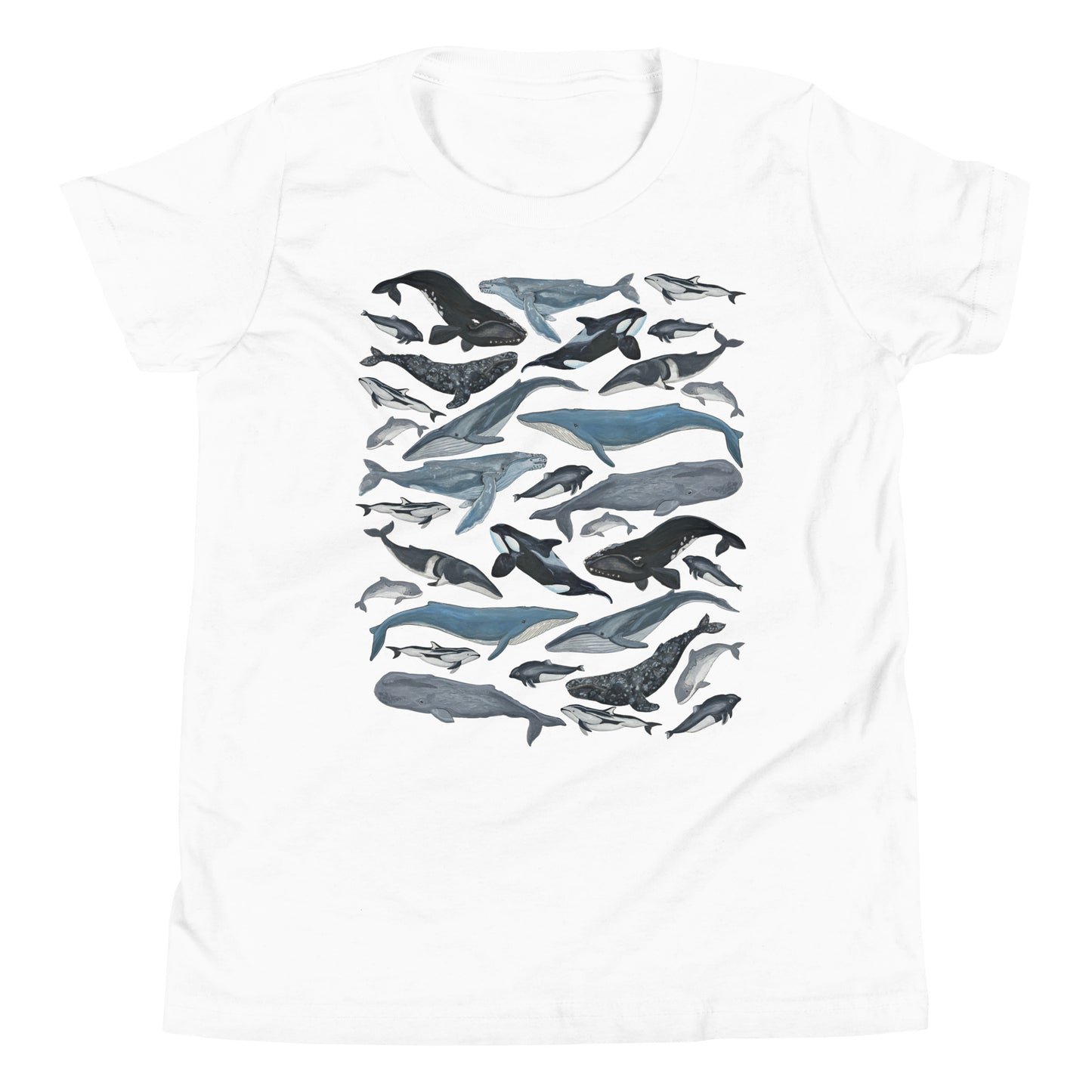 Junior Granola Girl PNW Whales T-Shirt