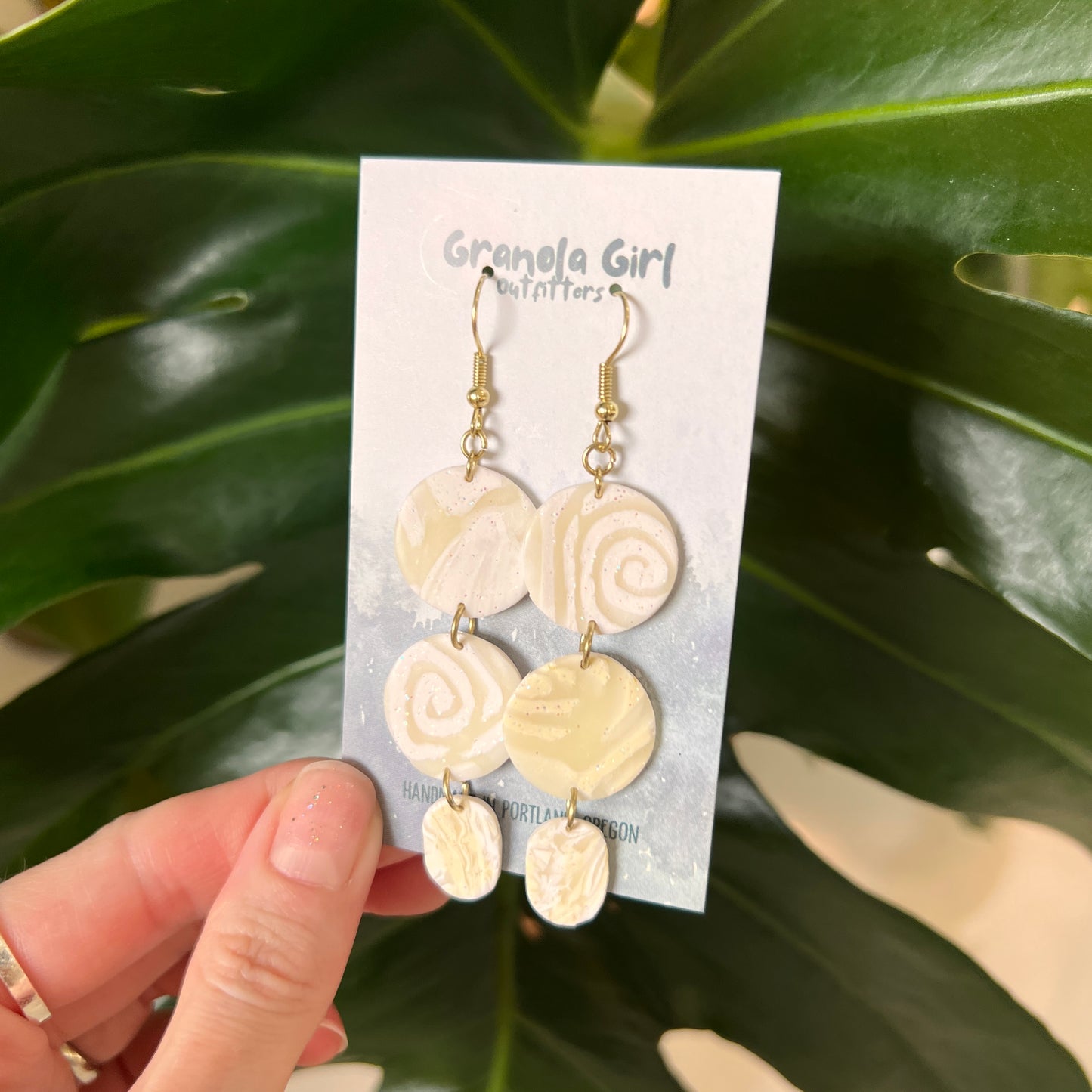 Cosmic Swirl #5 Earrings