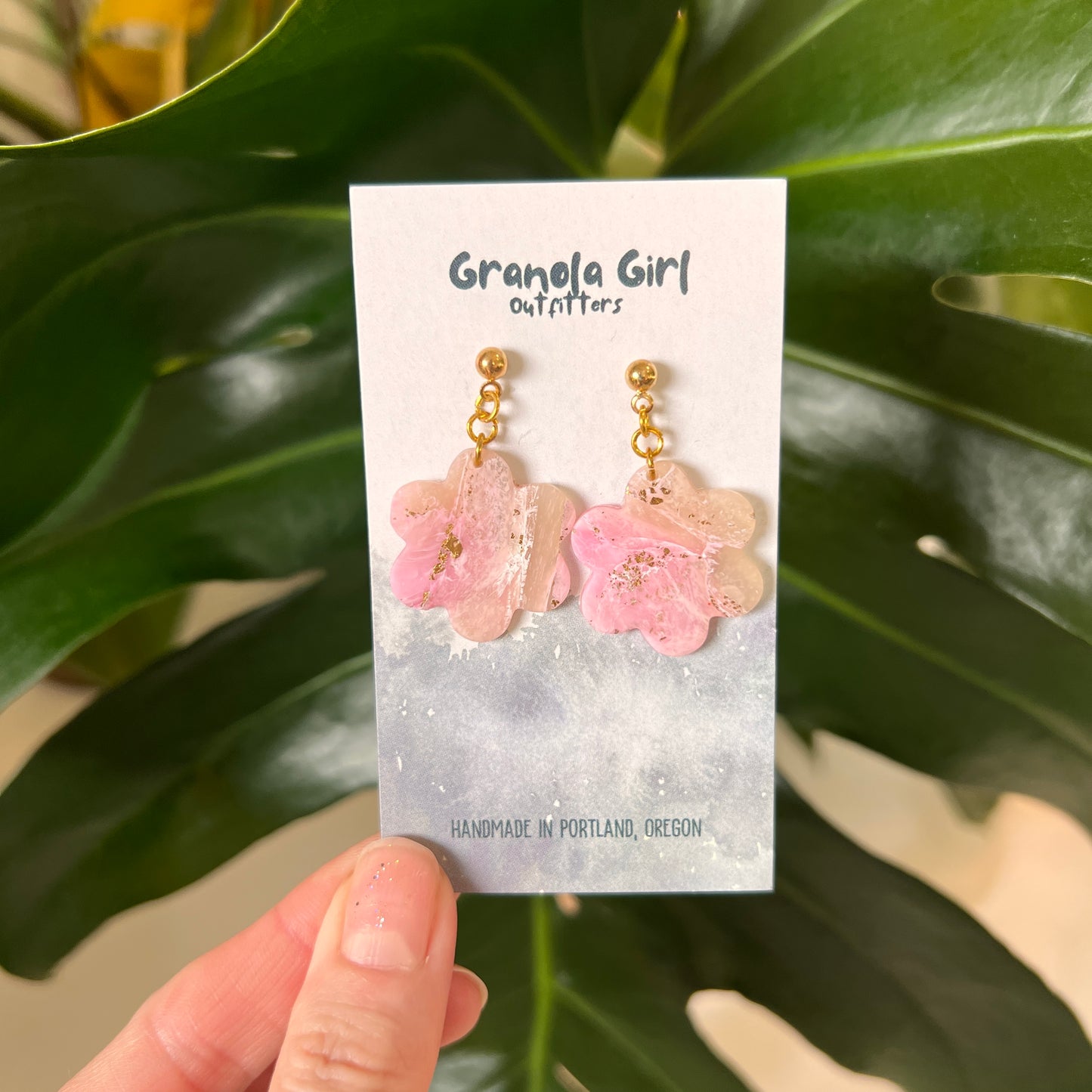 Blush Petals Earrings