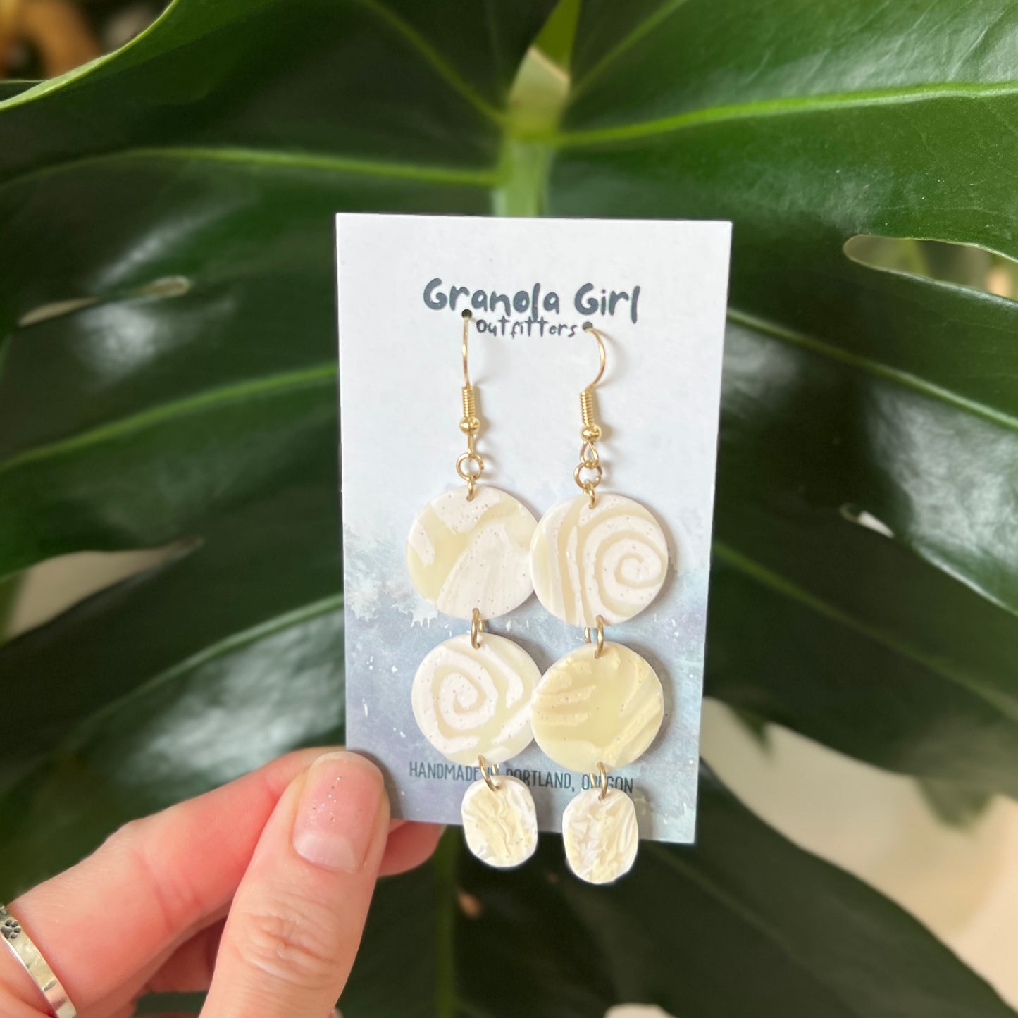 Cosmic Swirl #5 Earrings