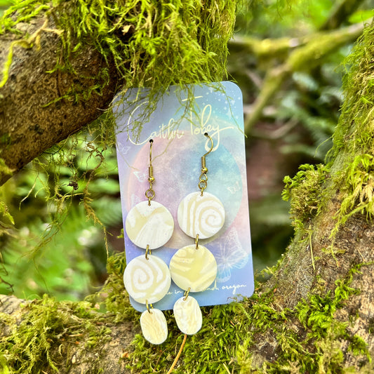 Cosmic Swirl #5 Earrings