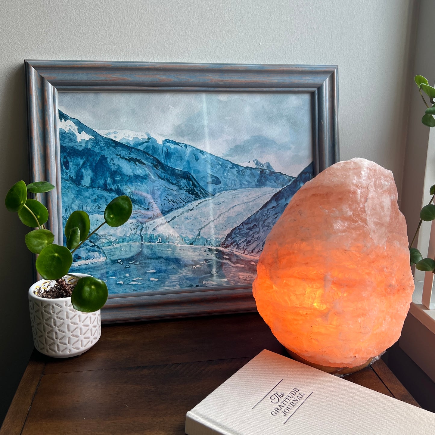 Dawes Glacier – Alaska Watercolor Fine Art Print by Caitlin Tobey | 11x14