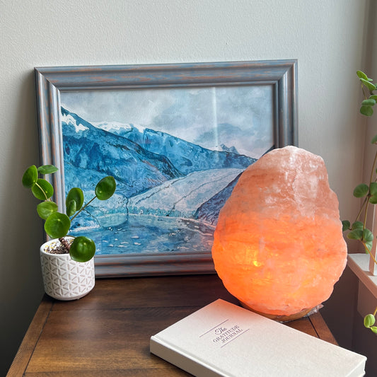 Dawes Glacier – Alaska Watercolor Fine Art Print by Caitlin Tobey | 11x14