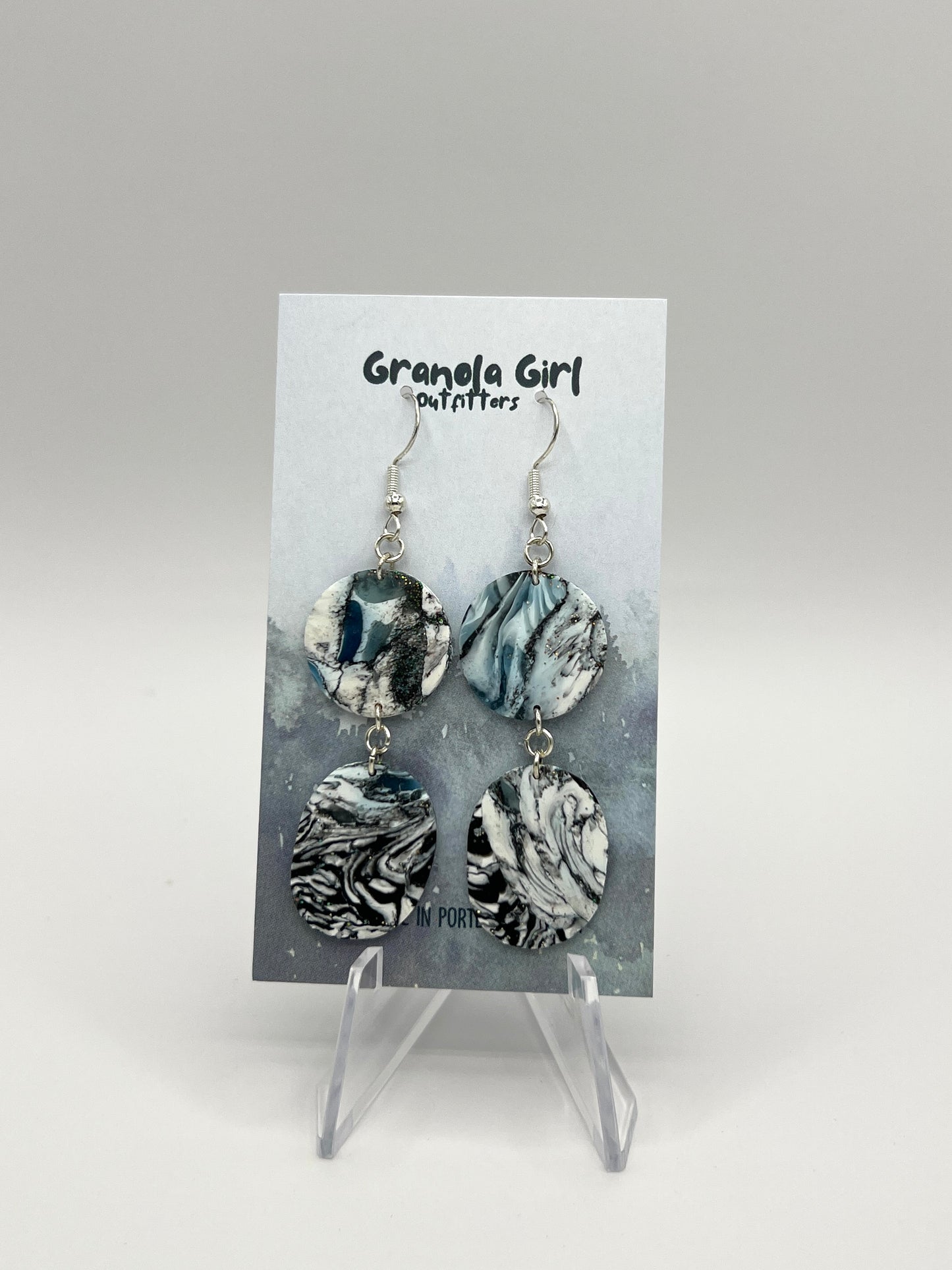 Icy Peaks #5 Earrings