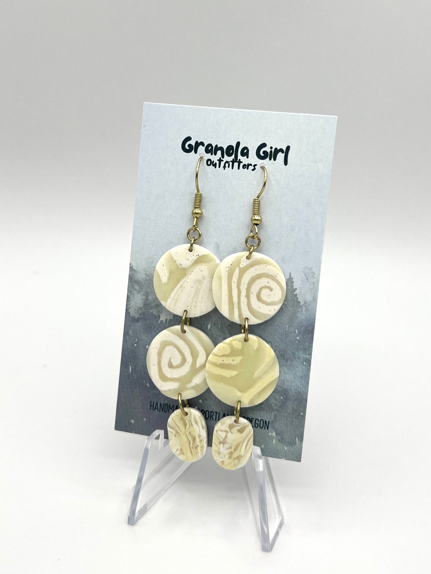 Cosmic Swirl #5 Earrings