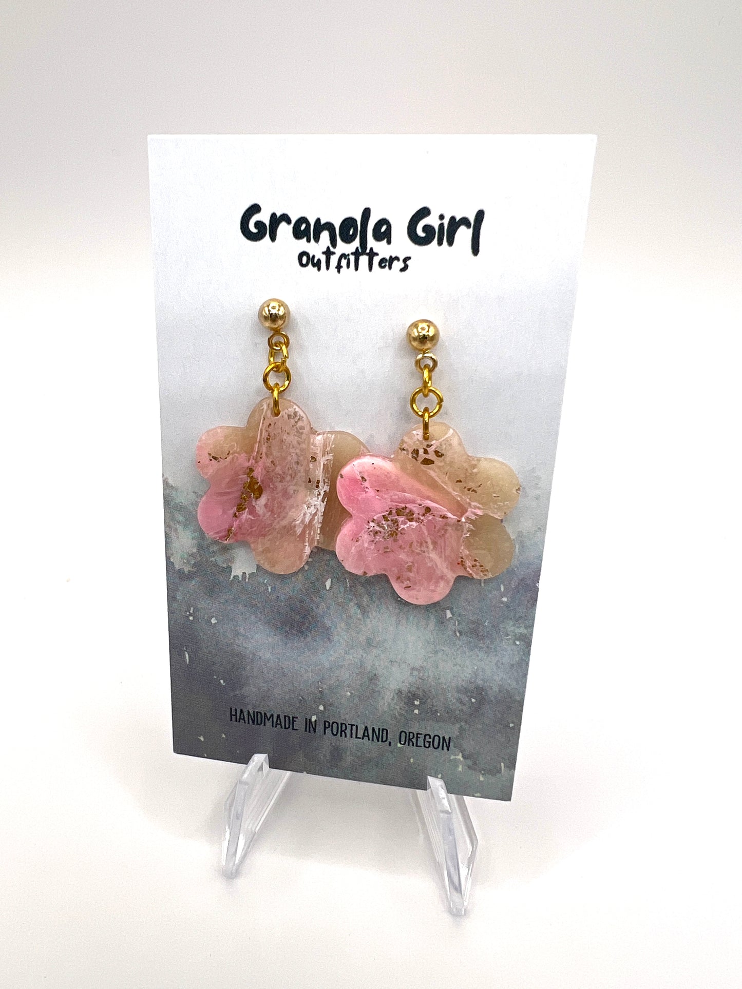 Blush Petals Earrings