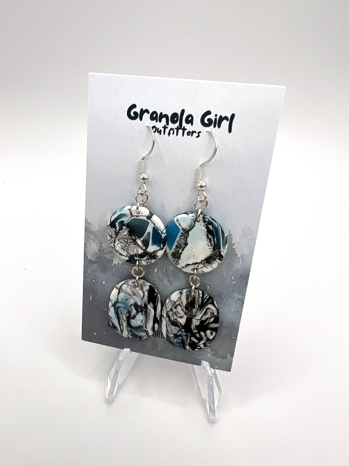 Icy Peaks #4 Alaska Earrings