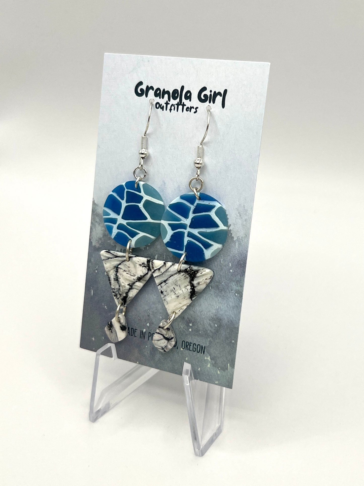 Azure Prism Earrings