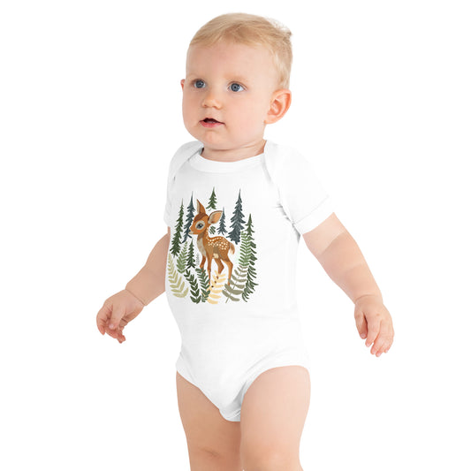 Lil' Granola Girl Forest Fawn Onesie