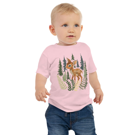 Lil' Granola Girl Forest Fawn Baby Tee