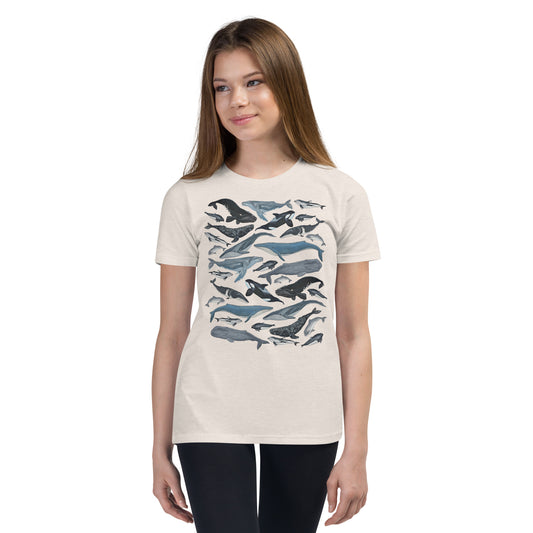 Junior Granola Girl PNW Whales T-Shirt