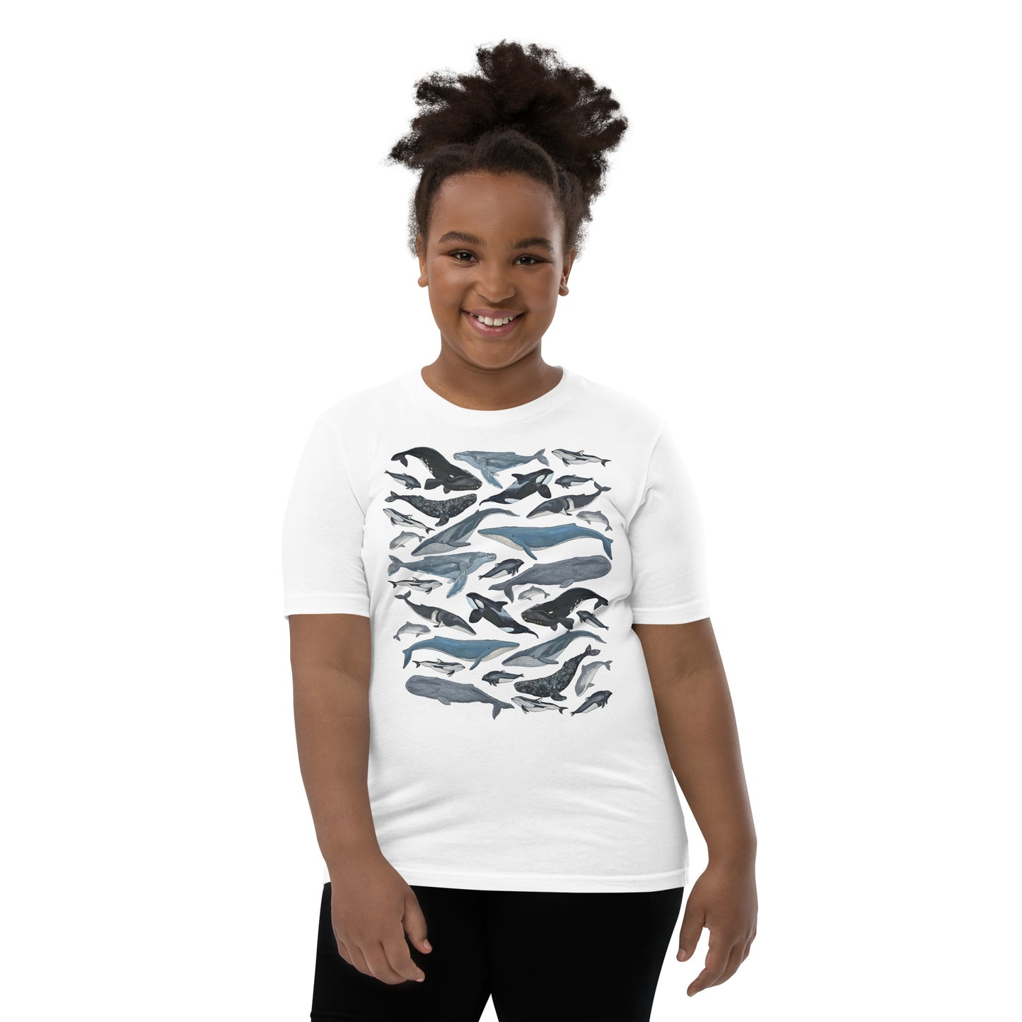 Junior Granola Girl PNW Whales T-Shirt